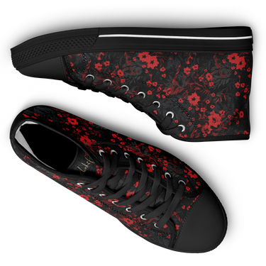 Chokefish™ Urban Peak Retro High Tops-Floral-003-2